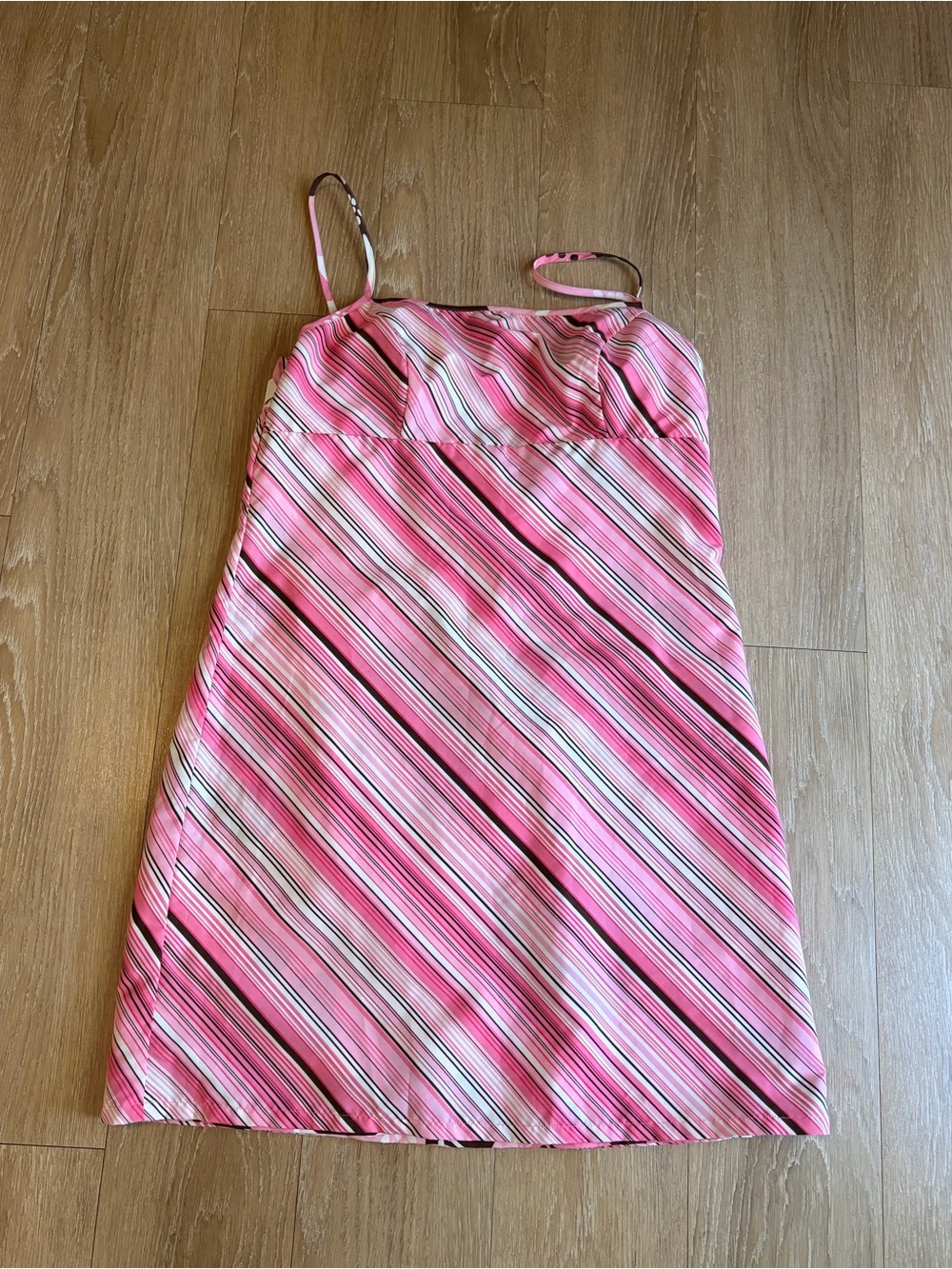 Y2K Floral vs. Striped Reversible Dress - NWT